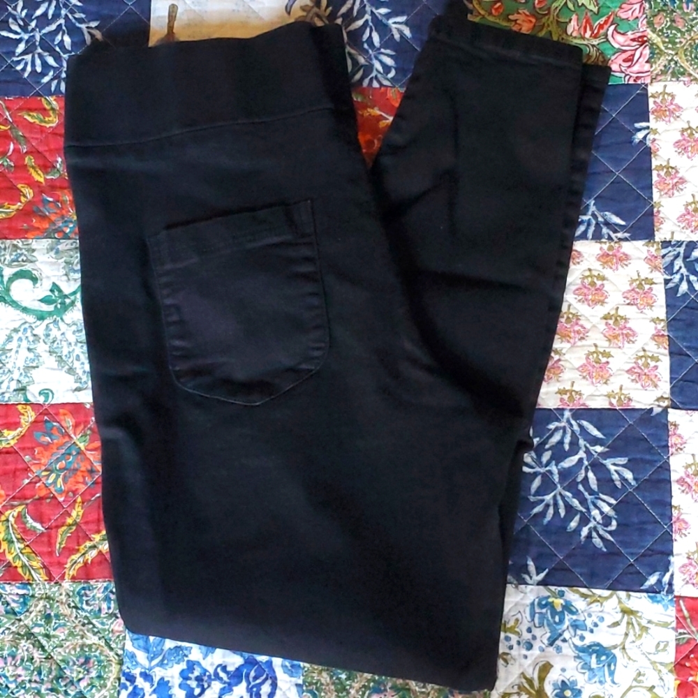 ASOS pull on black jeans